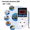 Termostat cu EU plug 220V