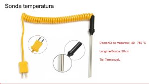 termocuplu pana la 750 grade