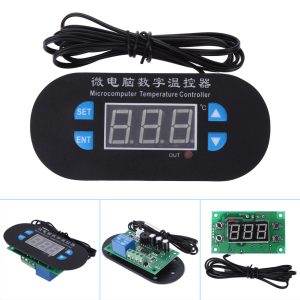 Controler de temperatura cu afisaj digital pentru clocitoare sera incubator 12V