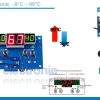termostat electronic cu 2 afisaje incubator clocitoare