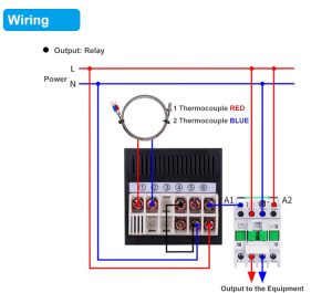 termostat electronic 220V 400 grade