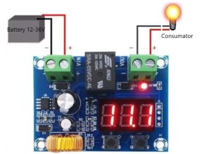 modul protectie descarcare baterii auto
