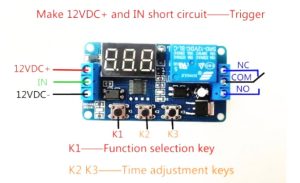 Modul releu de temporizare