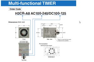 dimensiuni releu de temporizare 220V