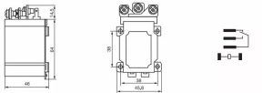 releu contactor 12V 60A