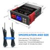 Controler de temperatura digital pentru incubator sera dospitor