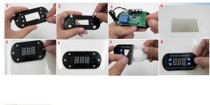 termostat electronic W1308 12V cu display