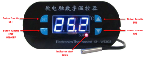 Termostat digital electronic clocitoare incubator 12V