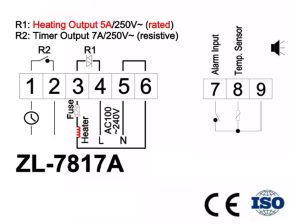 termostat electronic controler de temperatura PID 220V