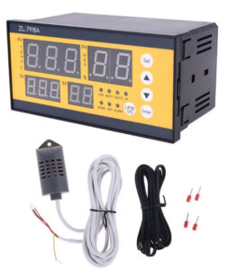 Controler de Temperatura Umiditate digital pentru Incubator clocitoare 220V