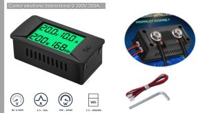 Contor electronic bidirectional panou solar fotovoltaic 0-300V 50A 100A 300A