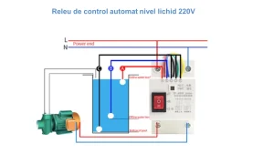 Releu de control automat nivel apa bazin 220V