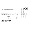 schema de legaturi termostat ZL-6210A 220V