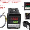 Controler temperatura termostat electronic digital REX C-100 FK02 MAN