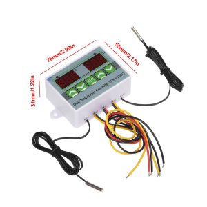 termostat electronic controler de temperatura cu doua sonde de temperatura