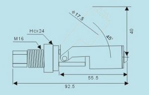 Senzor nivel plutitor orizontal