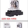 Releu de forta intermediar AC 220V 40A