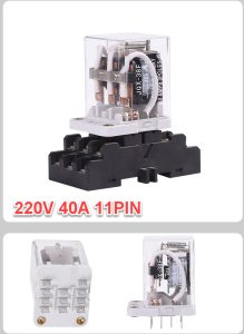Releu de forta intermediar AC 220V 40A