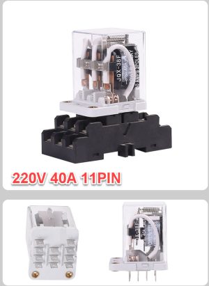 Releu de forta intermediar AC 220V 40A