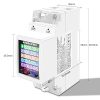 Releu protectie la suprasarcina smart meter temporizator WIFI 63A