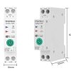 Releu protectie la suprasarcina supratensiune contorizare smart WIFI 63A