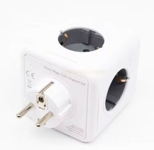 Priza cubica multifunctionala cub cu USB C