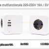 Priza cubica multifunctionala cub cu USB C