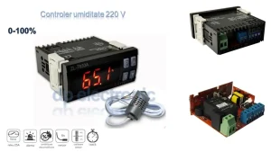 Controler umiditate higrostat clocitoare 220V