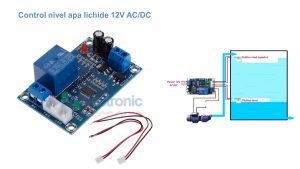 Releu de control automat nivel apa lichide 12V