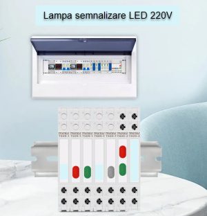 Indicator lampa led semnalizare 220V