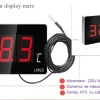 Termometru digital cu display mare 220V