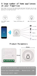 Releu mini inteligent smart wifi