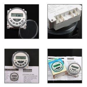 Programator releu de temporizare irigare iluminat 12V