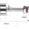 Senzor nivel plutitor inox pentru lichide 200mm