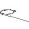 sonda senzor de temperatura din otel inoxidabil 100mm