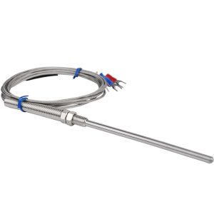 sonda senzor de temperatura din otel inoxidabil 100mm
