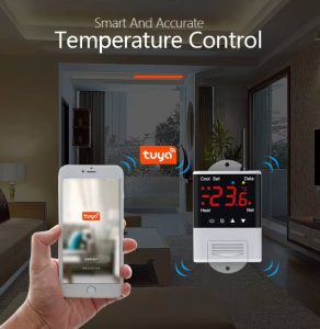 Termostat Tuya wifi camera incalzire 220v