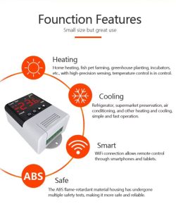 Controler de temperatura wifi tuya