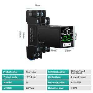 releu de temporizare snec ciclic 220V