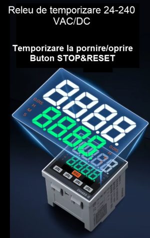 Temporizator timer 24-240VAC/DC